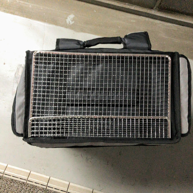 ウーバーイーツ　バッグ　改造　宙吊り仕様へUberEatsBag_kaizou03.JPG
